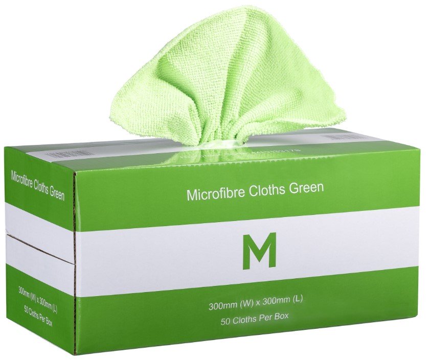 Dispenser Microfibre Cloths 50pk