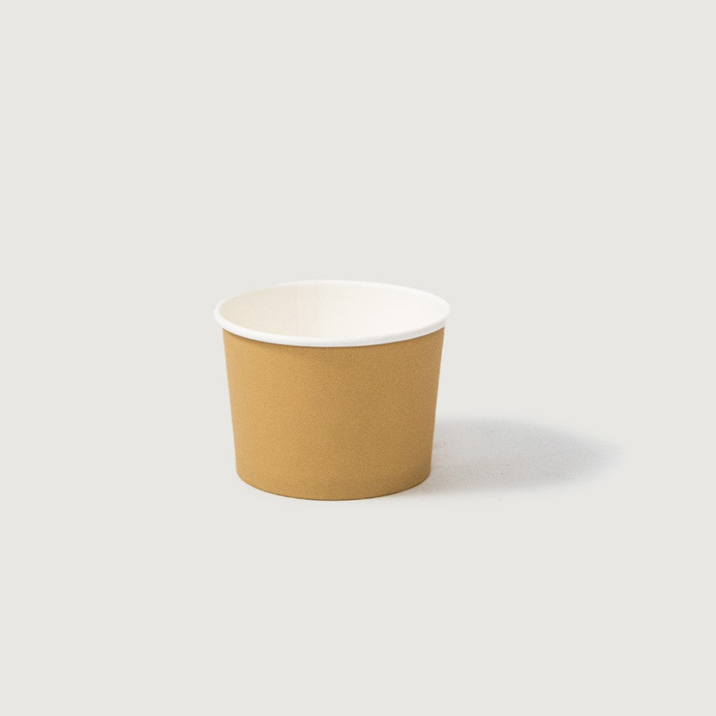 Kraft Paper Cup Round 8oz, 25pcs