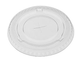 Plastic Cup Lids Flat 50pcs