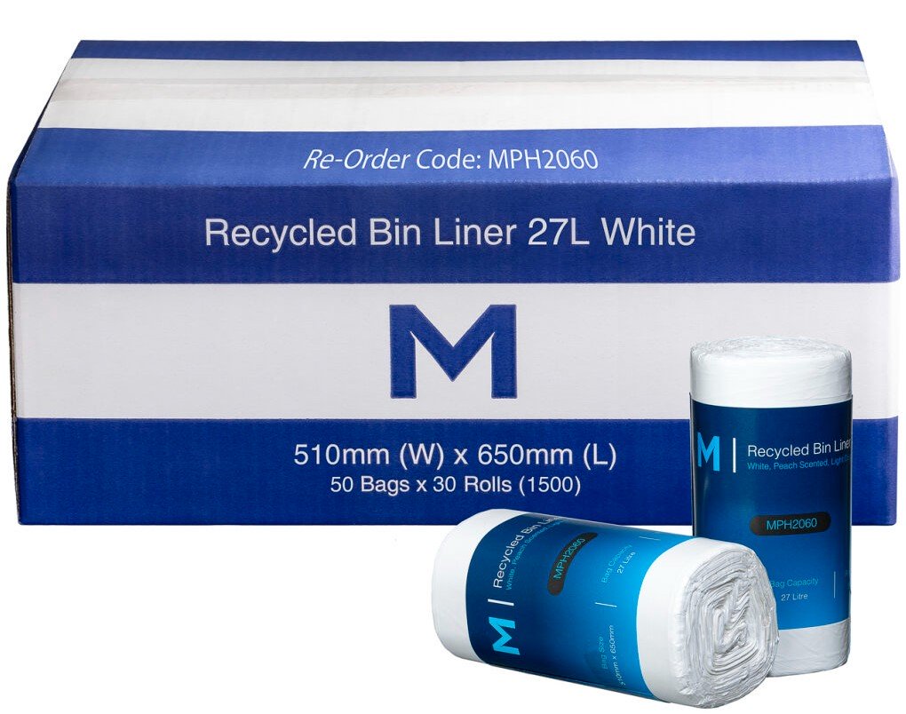 27L Rubbish Bags white(1500pcs)