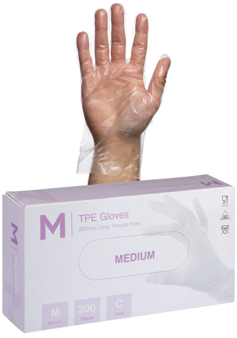 TPE Clear Gloves 2.0g