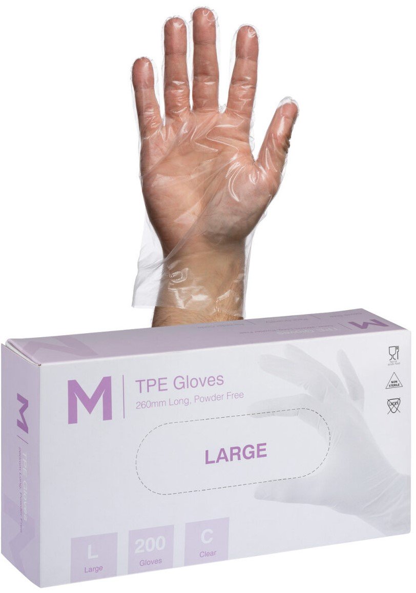TPE Clear Gloves 2.0g
