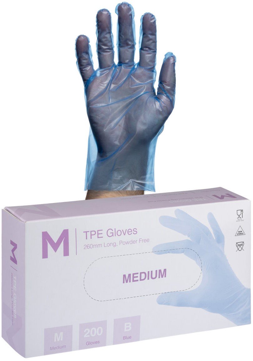 TPE Blue Gloves 2.0g