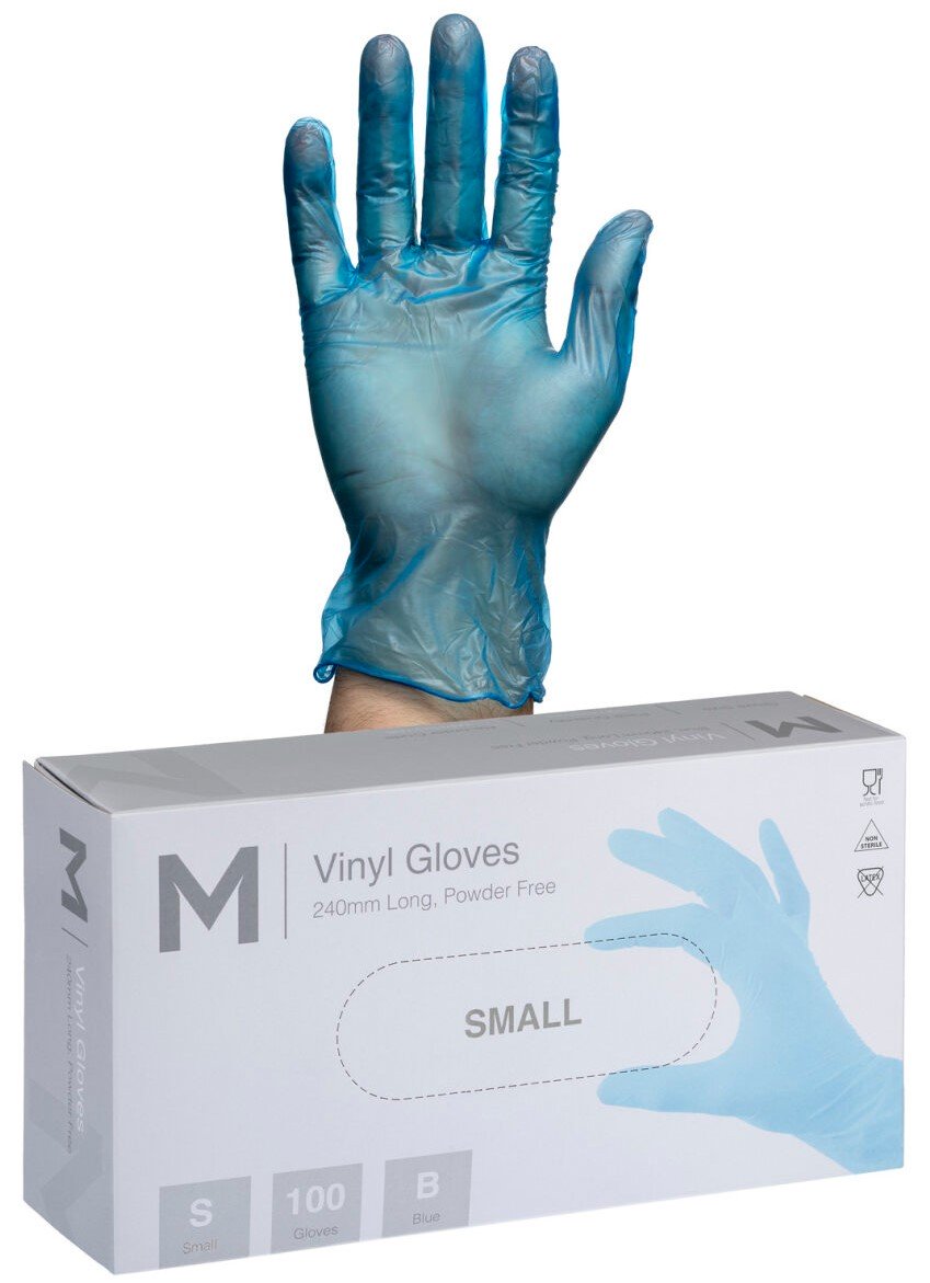 Vinyl Blue Gloves 5.0g