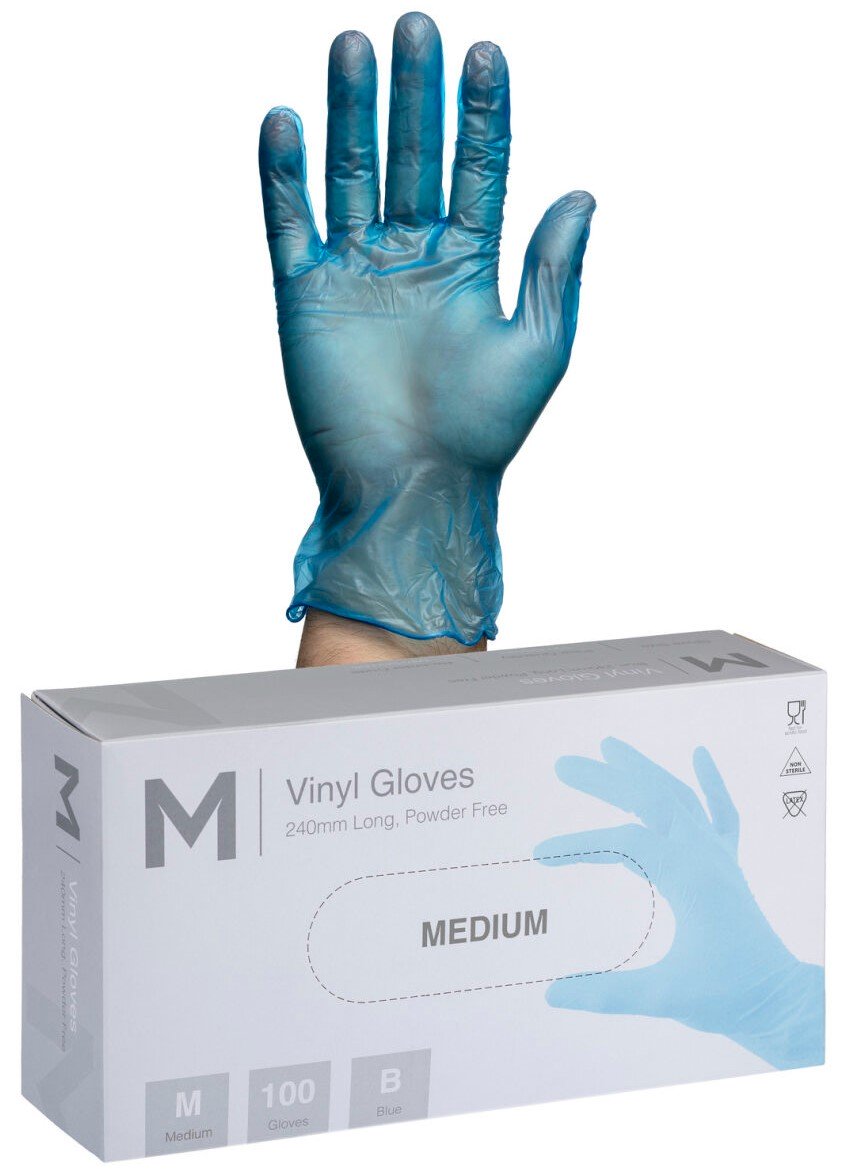 Vinyl Blue Gloves 5.0g