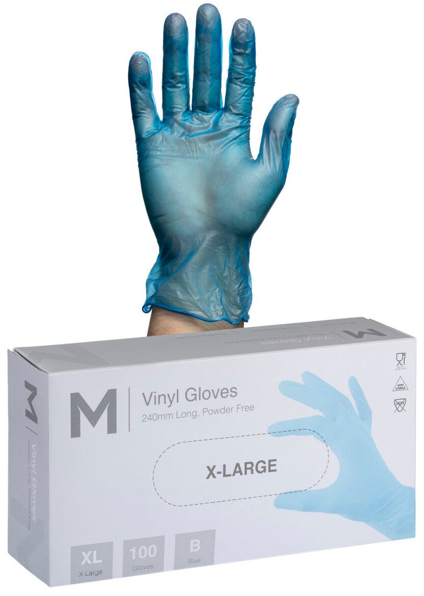 Vinyl Blue Gloves 5.0g
