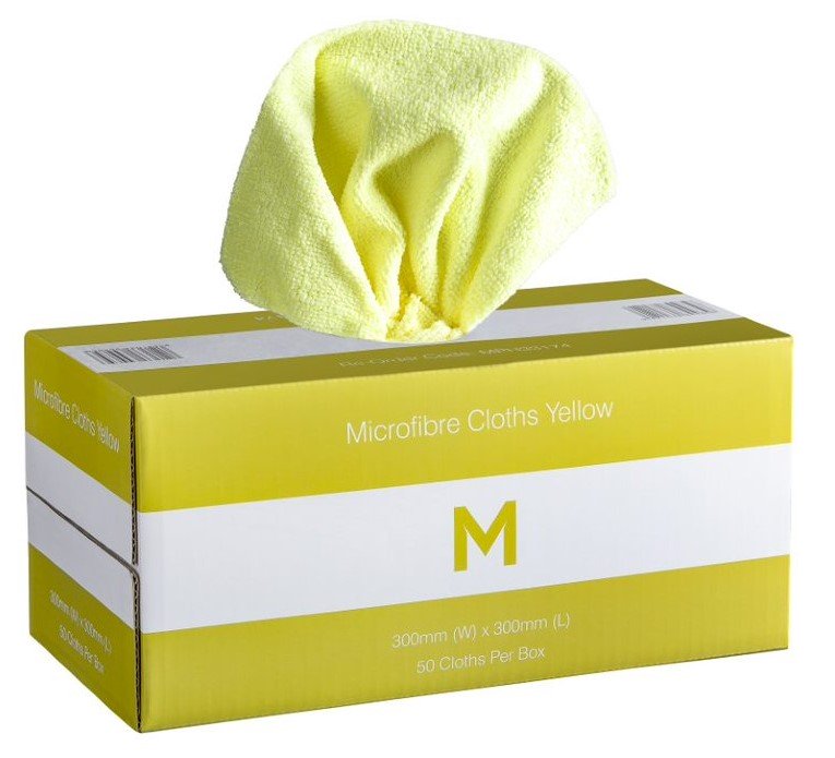 Dispenser Microfibre Cloths 50pk