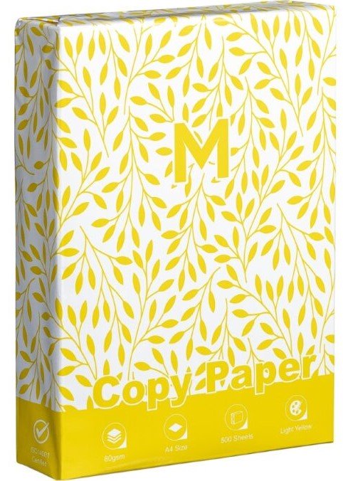 A4 Coloured Copy Paper, 80gsm, 500 Sheets