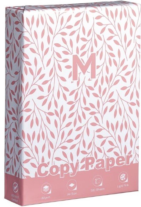 A4 Coloured Copy Paper, 80gsm, 500 Sheets