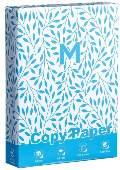 A4 Coloured Copy Paper, 80gsm, 500 Sheets