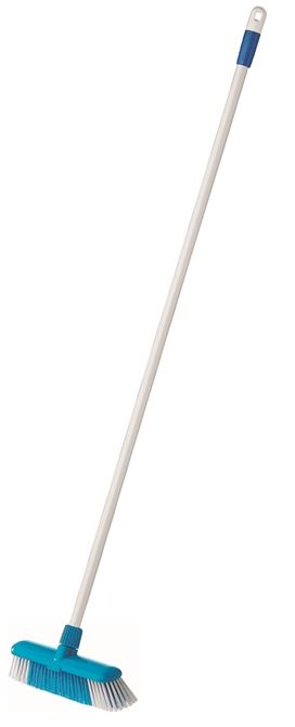Deluxe Indoor Broom Blue
