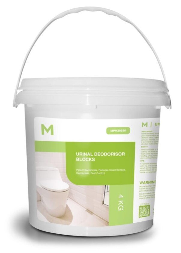 Urinal Deodoriser Blocks 4kg Bucket