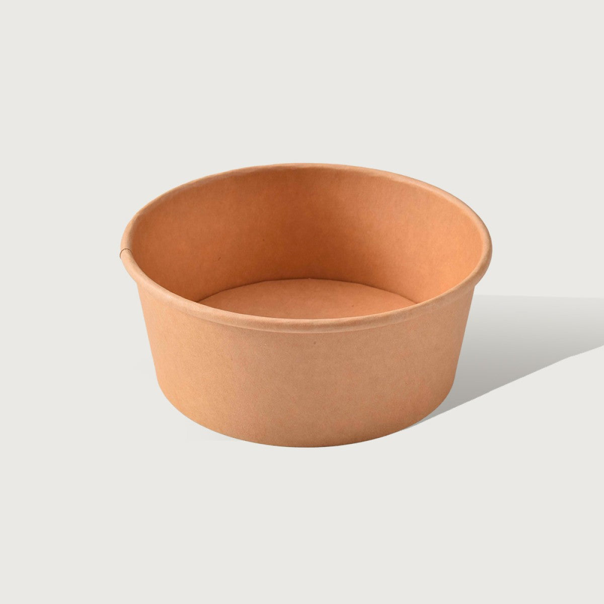 Kraft Paper Bowl Round 180mm, 35oz/1050ml, 50pcs