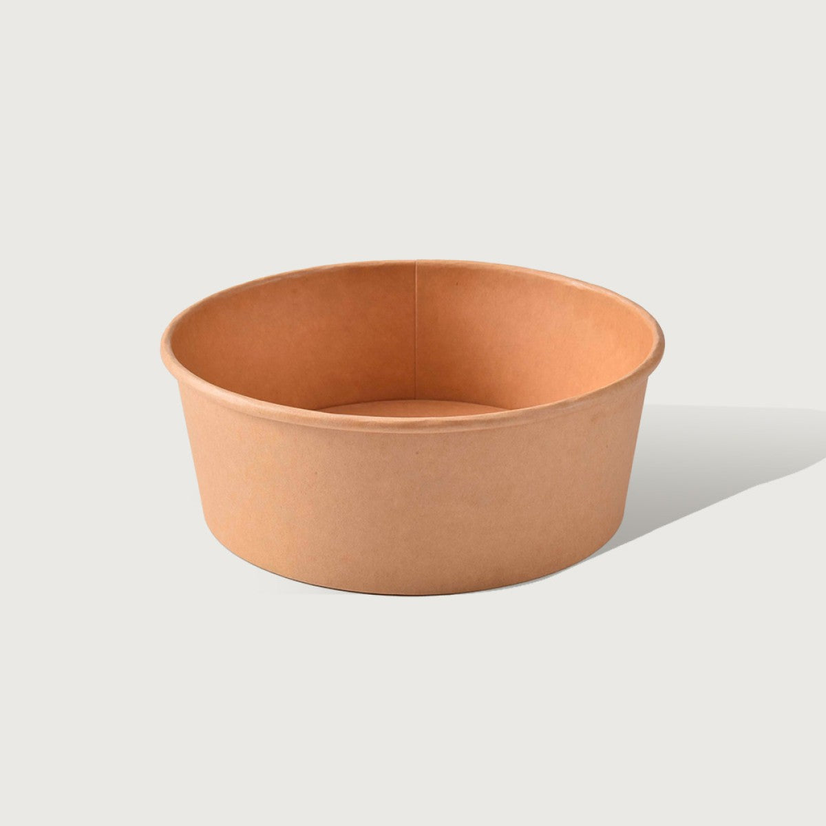 Kraft Paper Bowl Round 180mm, 40oz/1300ml, 50pcs