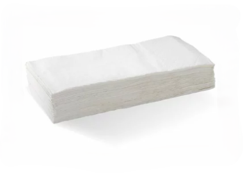 Dinner Napkins Double embossed 1/8 Fold White, 1000 Sheets/ctn