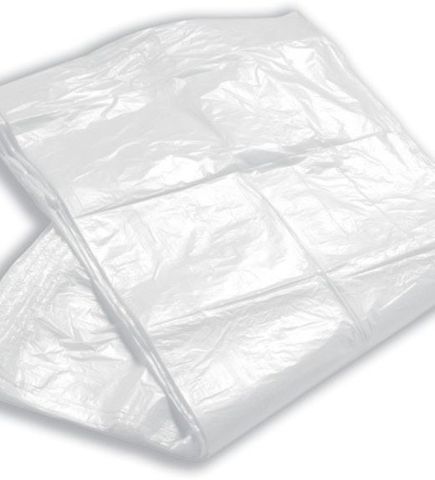 Rubbish Bags Clear Heavy Duty 120L (150pcs Carton)