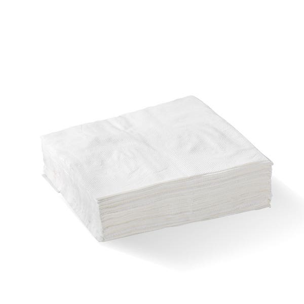 Lunch Napkins 1/4 White 500pcs