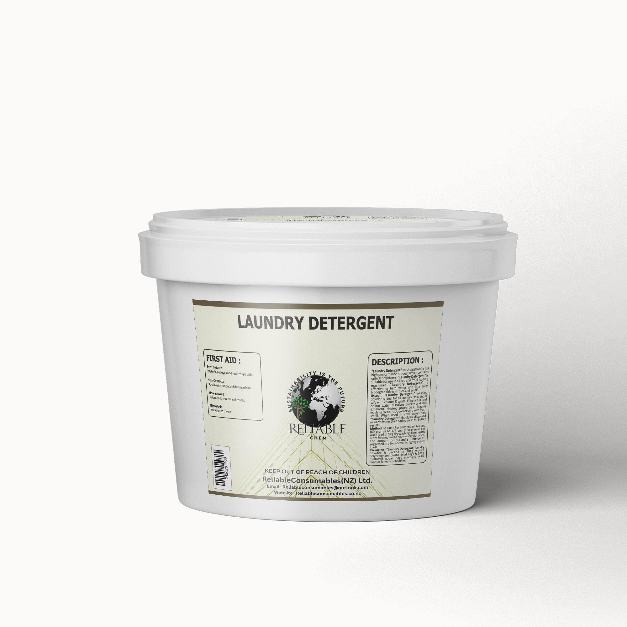 Laundry Detergent (Lavender) Bucket 4kg