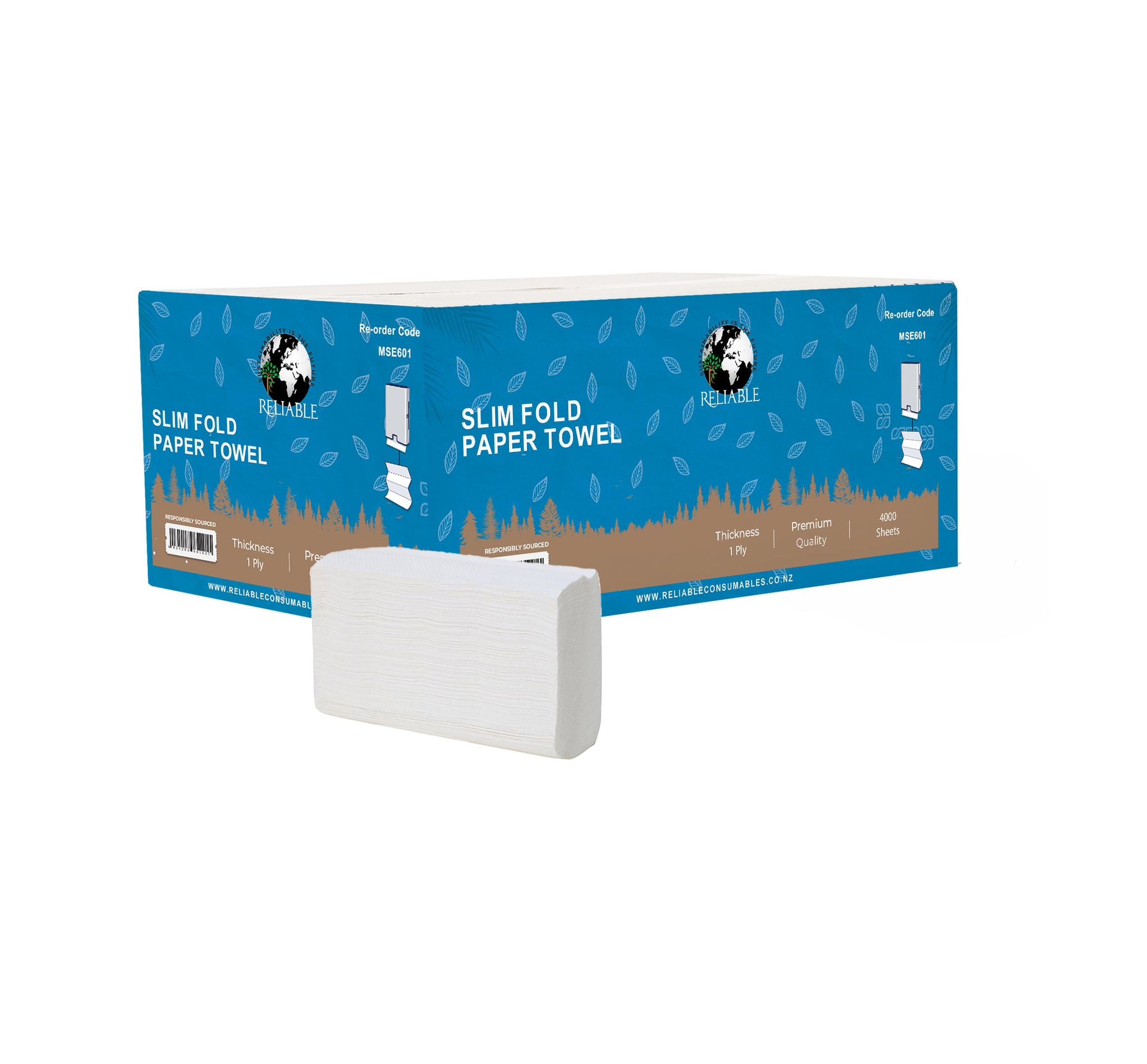 Slimline Premium Hand towel 1ply