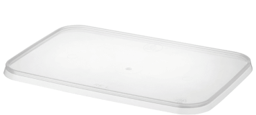 Flat Lids for Plastic Container 500-1000ml, 500pcs