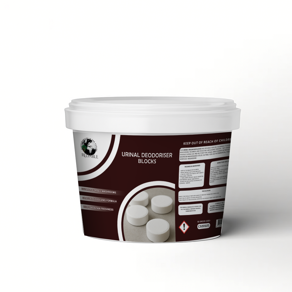 Urinal Deodoriser Blocks 4kg Bucket